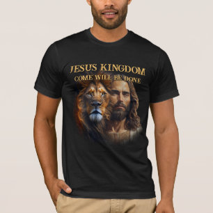 Custom T - Shirt JESUS KINGDOM KOMMEN