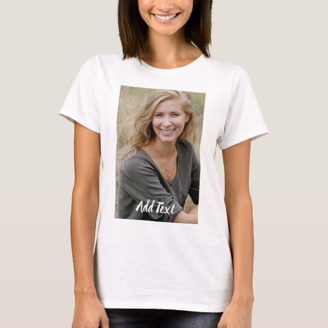 Custom T-shirt. T-Shirt (Vorderseite)