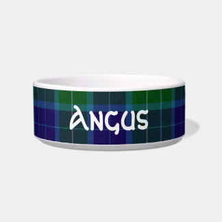 Custom Tartan Kariert Pet Bowl Napf