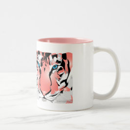 CUSTOM-TASSE - PEACH TIGER ZWEIFARBIGE TASSE