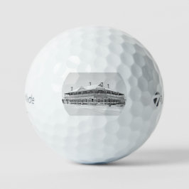 Custom Taylor Made TP5 Golfball