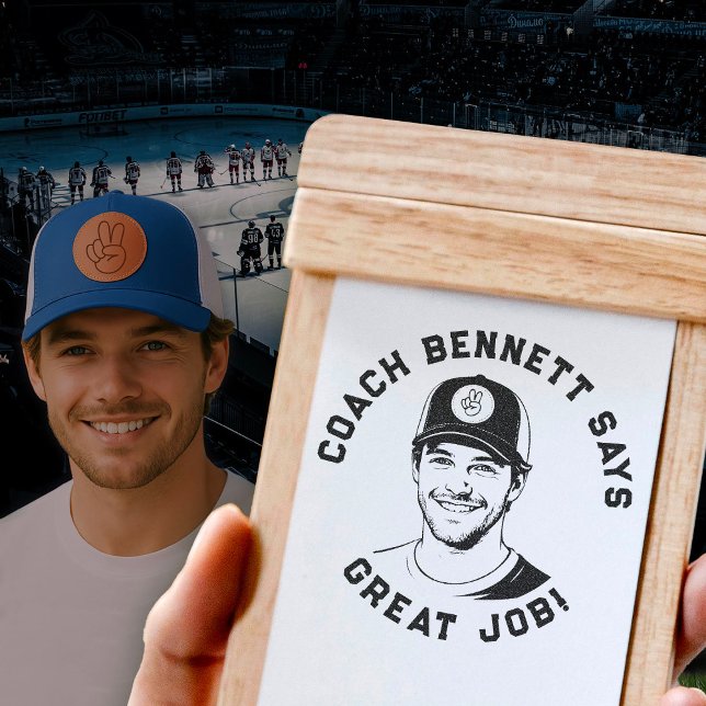 Custom Teacher Coach Stamp, Sports Classroom Stamp Gummistempel (Von Creator hochgeladen)