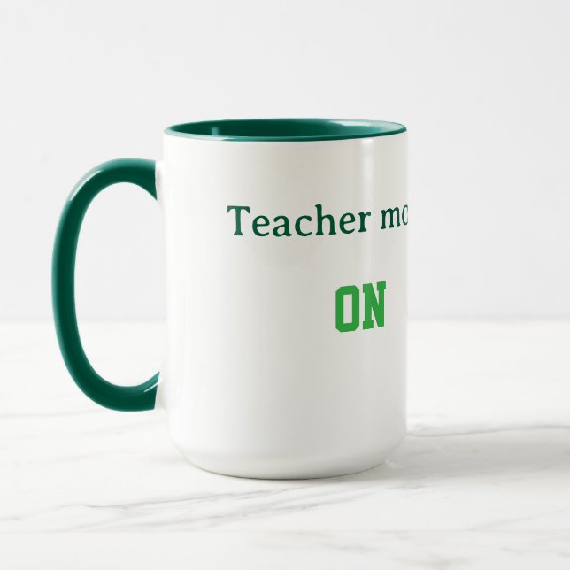 Custom Teacher Gift Mug  (Gauche)
