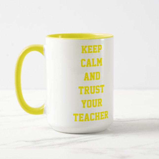 Custom Teacher Gift Mug  (Gauche)