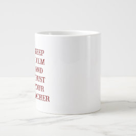 Custom Teacher Gift Mug  Jumbo-Tasse