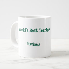 Custom Teacher Gift Mug  Jumbo-Tasse