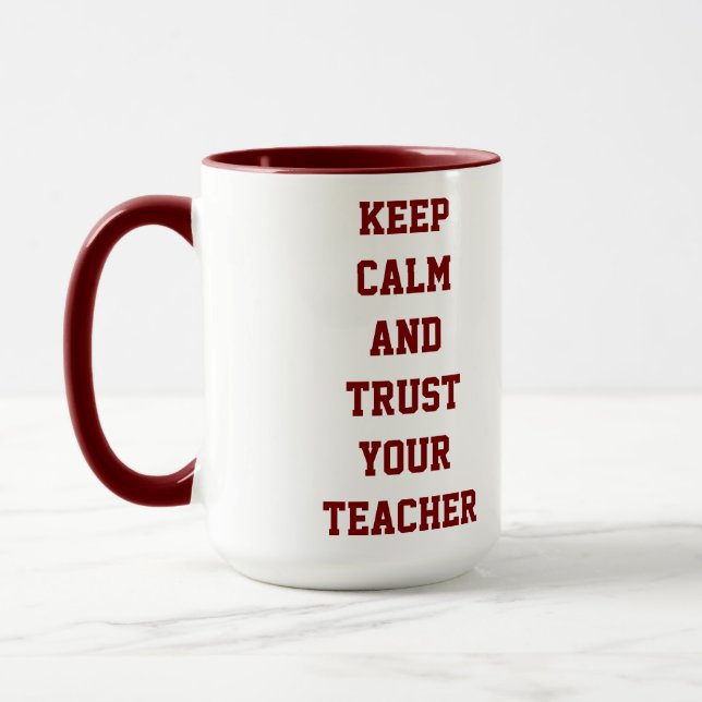 Custom Teacher Gift Mug  Tasse (Links)
