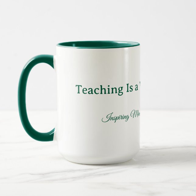 Custom Teacher Gift Mug  Tasse (Links)