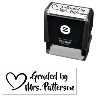 Custom Teacher  Permastempel