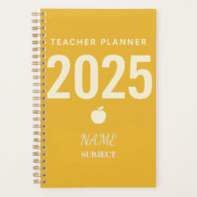 Custom Teacher Planner - Zurück zur Schule 2025