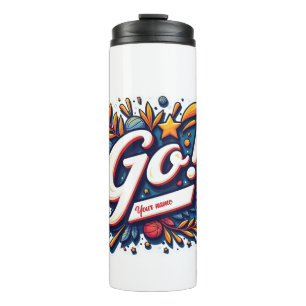 Custom Team Pride Mascot Thermosbecher