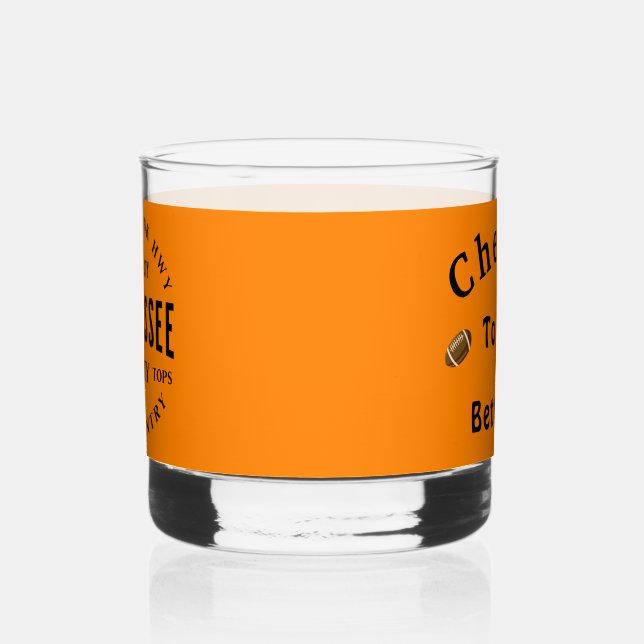 Custom Tennessee Whiskey Liquor Party Glass Whiskyglas (Links)