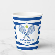 Custom Tennis Country Club Blaue Streifen