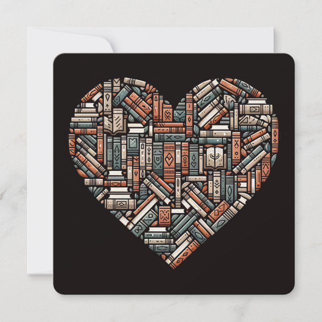 Custom Text Book Club Einladung (Vorderseite)