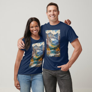 Custom Text Canada Travel Poster T-Shirt
