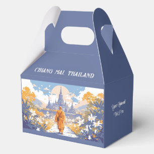 Custom Text Chiang Mai Thailand Geschenkschachtel