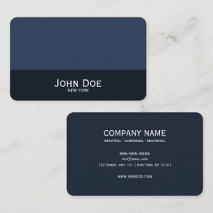CUSTOM TEXT - Erstellen Sie Ihr eigenes Minimalist Visitenkarte