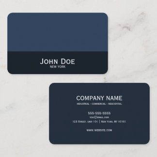 CUSTOM TEXT - Erstellen Sie Ihr eigenes Minimalist Visitenkarte