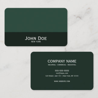 CUSTOM TEXT - Erstellen Sie Ihr eigenes Minimalist Visitenkarte