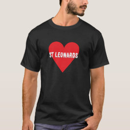 Custom text Heart – Personalised “I Love T-Shirt