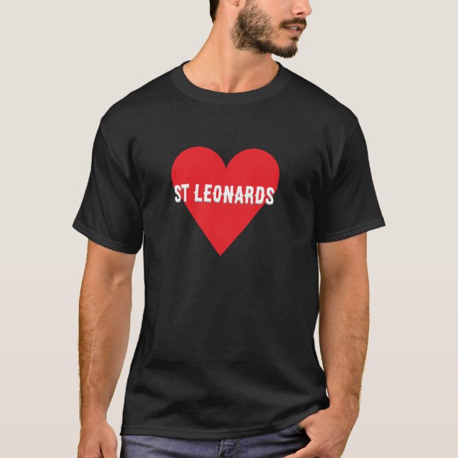 Custom text Heart – Personalised “I Love  T-Shirt (Vorderseite)
