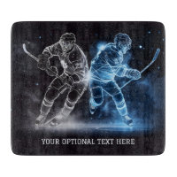 Custom Text Ice Hockey