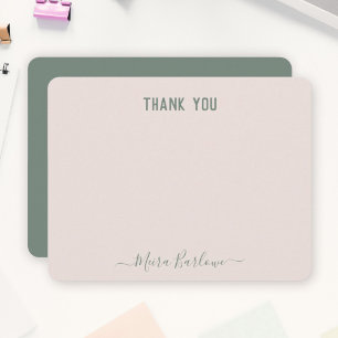 CUSTOM TEXT Persönliche moderne Skriptkalligrafie Mitteilungskarte