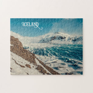 Custom Text Solheimajokull, Island