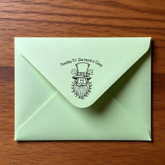 Custom text, Top o’ the Stamp! Gummistempel (Custom text, Top o’ the Stamp! Rubber Stamp)