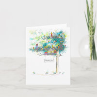 Custom Thank You Note Card