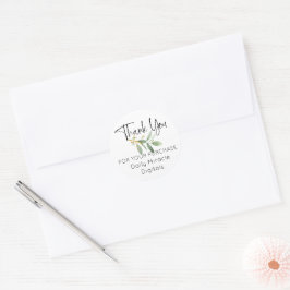 Custom Thank You Sticker
