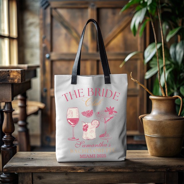 Custom The Bride Club Bachelorette Tasche (Von Creator hochgeladen)