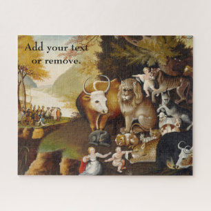 Custom, "The Peaceable Kingdom" Edward Hicks 1834.