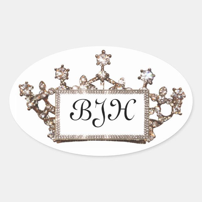 Custom Tiara Label Stickers (Vorderseite)