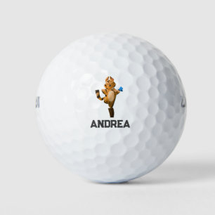 Custom Tiger Year Cartoons Golf Balls Personalisie Golfball