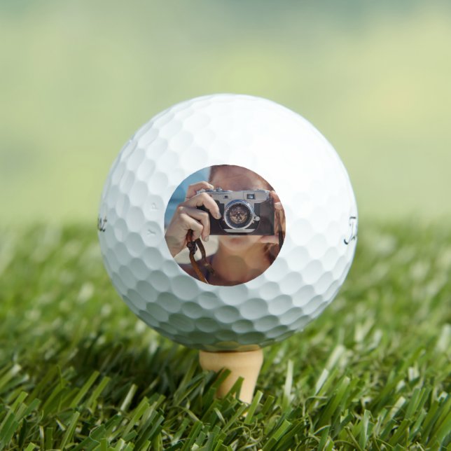 Custom Titleist Pro Golf Balls, Foto Personalisier Golfball (Insitu T-Shirt)