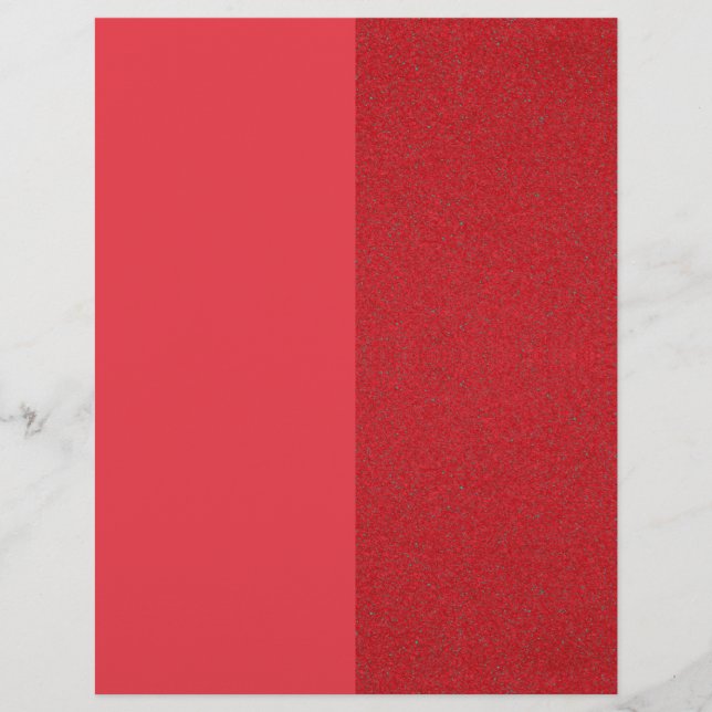 Custom Tomato Red Noise-Effect Flyer (Vorne)