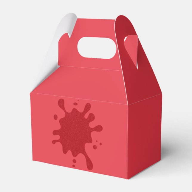 Custom Tomato Red Spritzer Fevor Box Geschenkschachtel (Vorderseite)