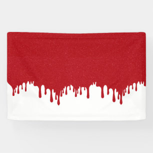 Custom Tomato Red Tropfen Gloss Banner