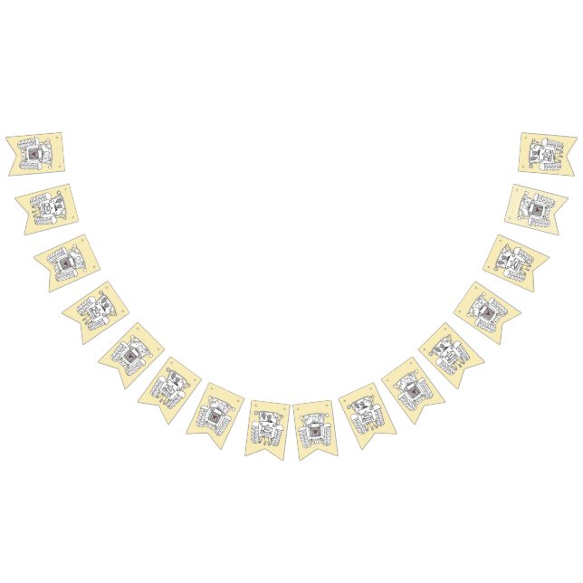 Custom Traktor Country Stall Rustikale Hochzeit Wimpelkette (Alle)