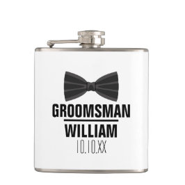 Custom Trauzeuge Trauzeuge Wedding Flachmann