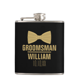 Custom Trauzeuge Trauzeuge Wedding Flachmann