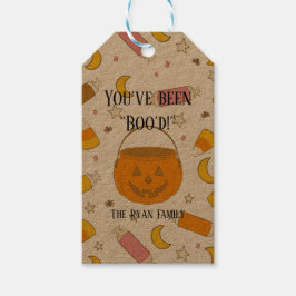 Custom Trick-oder-Leckerei Halloween Boo Geschenk  Geschenkanhänger