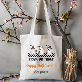 Custom Trick oder Treat Halloween Candy Tote Bag Tragetasche