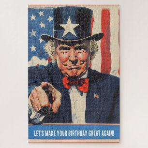 Custom Trump Funny Message for Happy 50 th Birthda