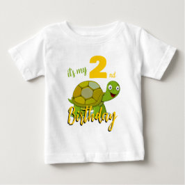 Custom Turtle Birthday T - Shirt