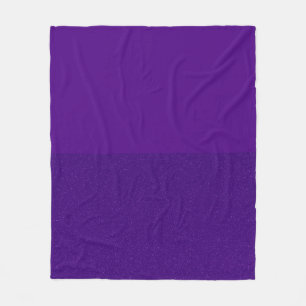 Custom Two-Tone Lila Fleece Blanket