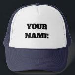 Custom Two-Tone Trucker Hat Truckerkappe<br><div class="desc">Gestalten Sie mit diesem klassischen zweifarbigen LKW-Hut Ihren eigenen Look. Das weiße Frontpanel ist Ihre leere Leinwand, bereit, mit einem Namen, einer Lieblingsphrase oder einem coolen Design personalisiert zu sein. Egal ob Sie ein einzigartiges Geschenk, ein lustiges Accessoire für eine Gruppenveranstaltung suchen, oder einfach nur gewollt haben, Ihren Alltagsstil um...</div>