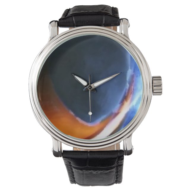 Custom Uhr blue (Vorderseite)