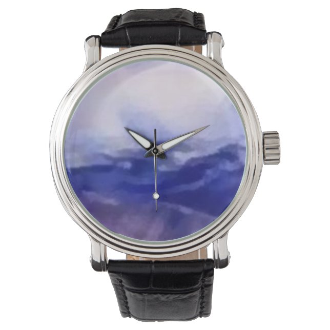 Custom Uhr blue (Vorderseite)